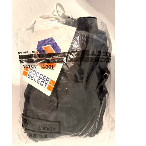 Vintage Soccer Shorts Men’s XL Lightweight Nylon- Soccer Select Black NWT - Picture 4 of 4